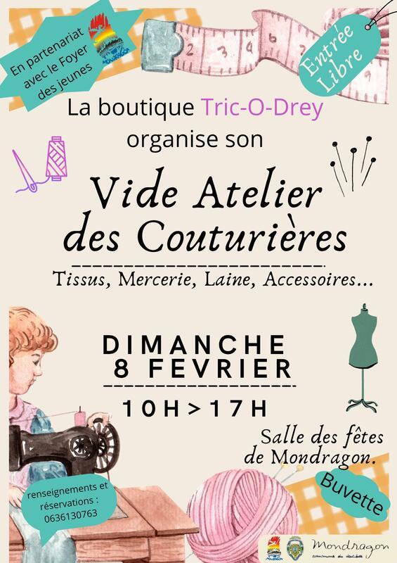 Vide atelier des couturières