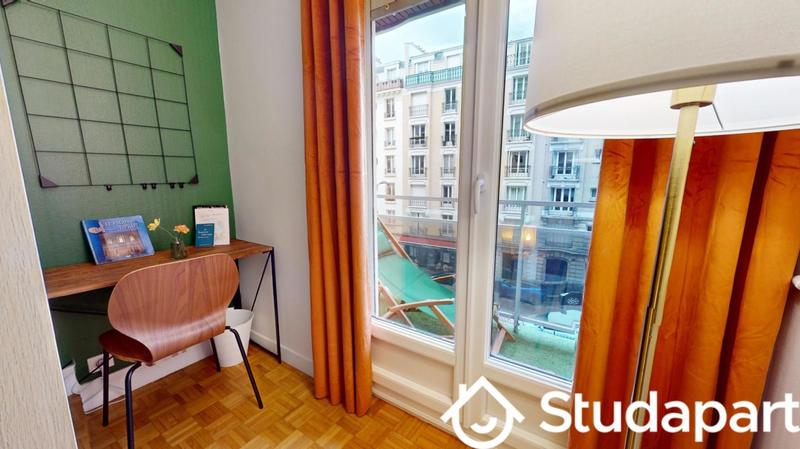 Chambre - 12 m² - 1 pièce