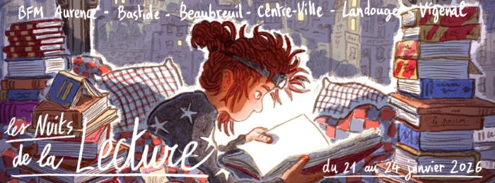 Les nuits de la Lecture - Bfm Aurence