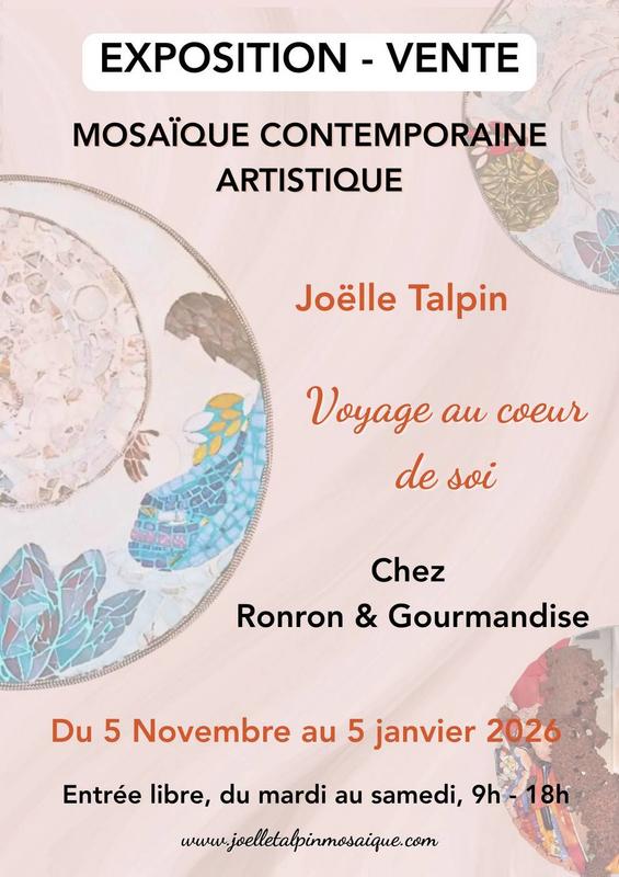 Exposition-Vente Joëlle Talpin : Voyage au coeur de soi