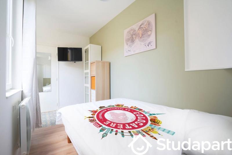 Chambre - 10 m² - 1 pièce