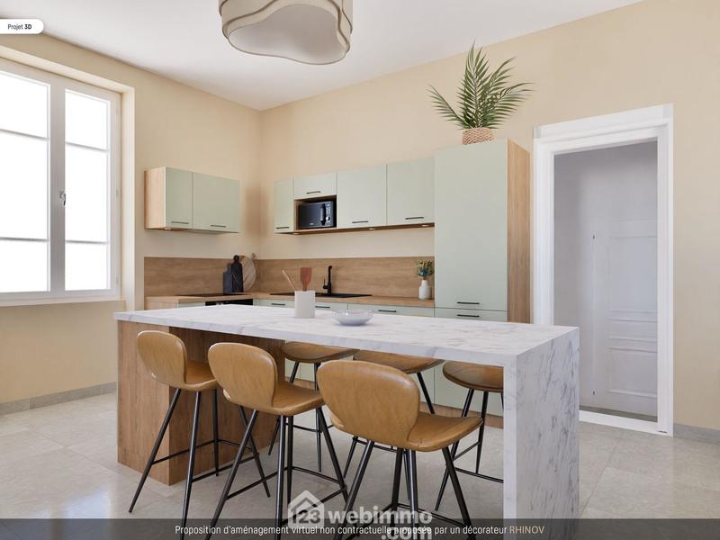 Maison de ville - 95 m² - 4 pièces