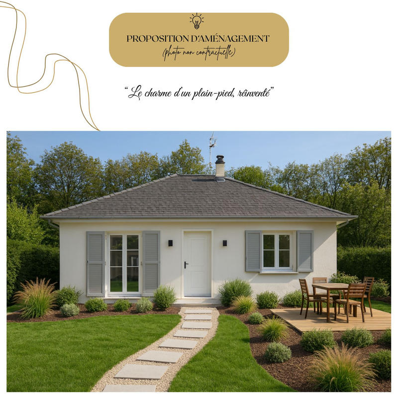 Maison - 67 m² - 3 pièces