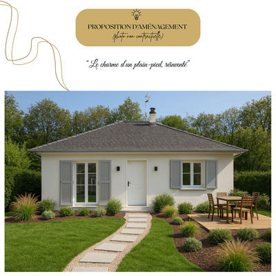 Maison - 67 m² - 3 pièces