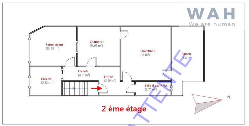 Appartement - 153 m²