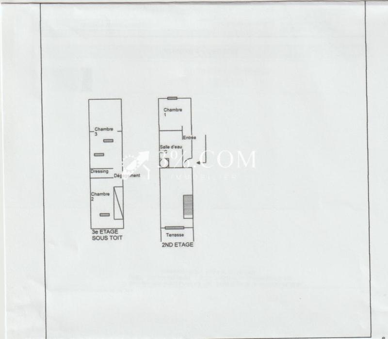Duplex - 72 m² - 4 pièces