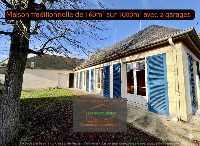 Maison - 160 m² - 7 pièces