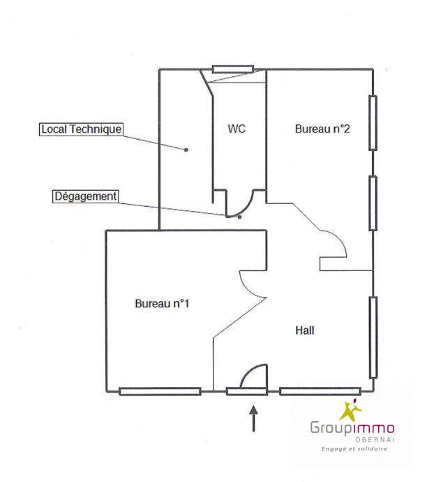 Local commercial - 41 m²