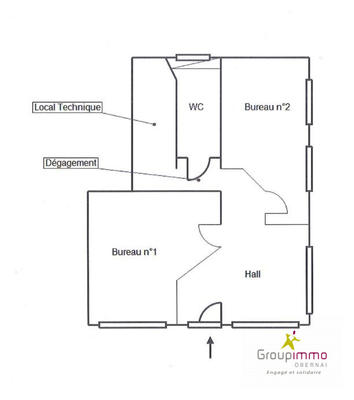 Local commercial - 41 m²