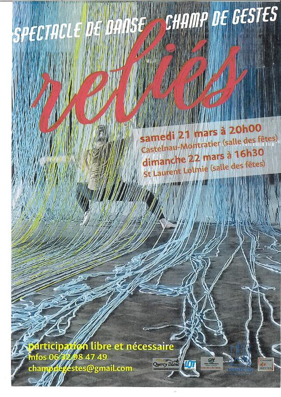 Spectacle de danse : champ de gestes