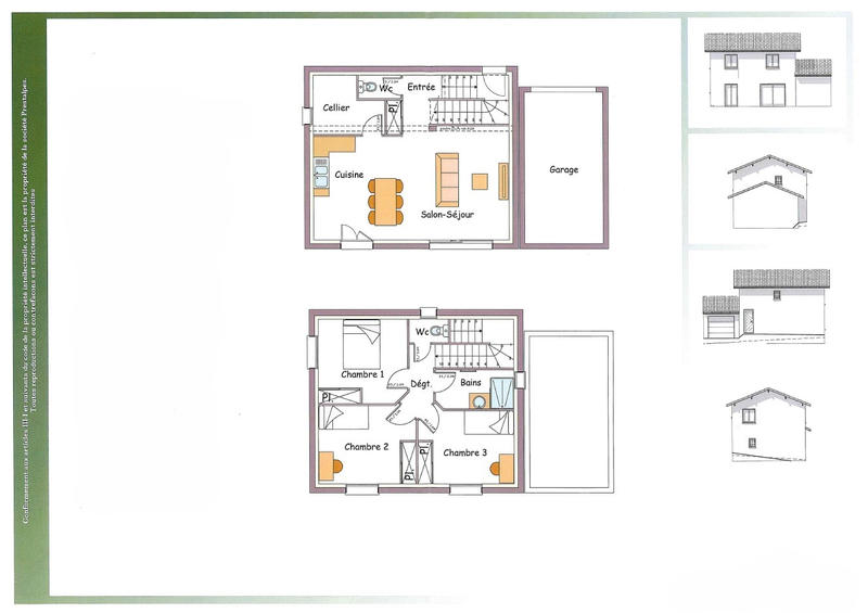 Maison - 83 m² - 4 pièces