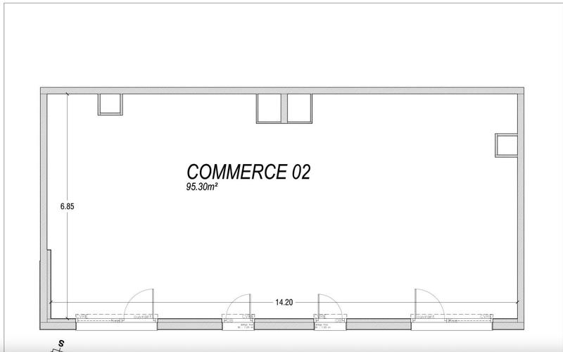 Local commercial - 190 m²