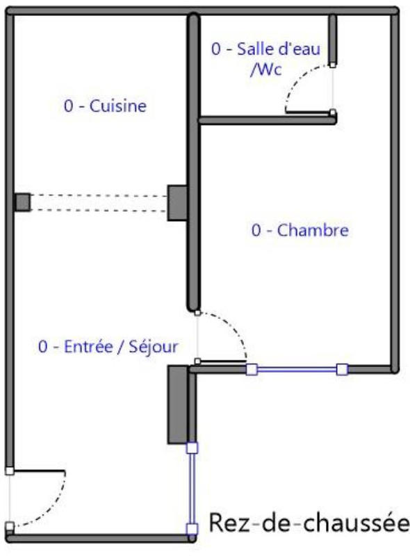 Appartement - 29 m² - 2 pièces