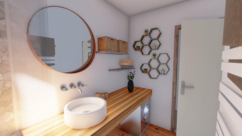 Maison - 60 m² - 3 pièces