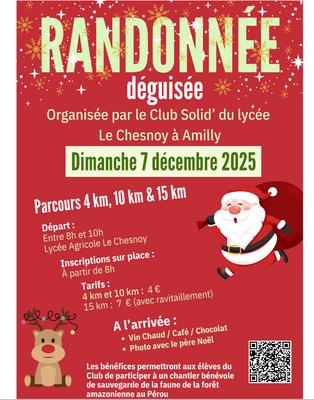 Randonnée déguisée Club Solid'Le Chesnoy