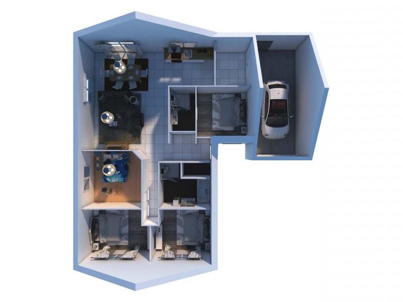 Maison - 105 m² - 6 pièces