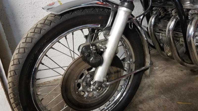 Honda Cb 750 k7 honda brun 0750 343
