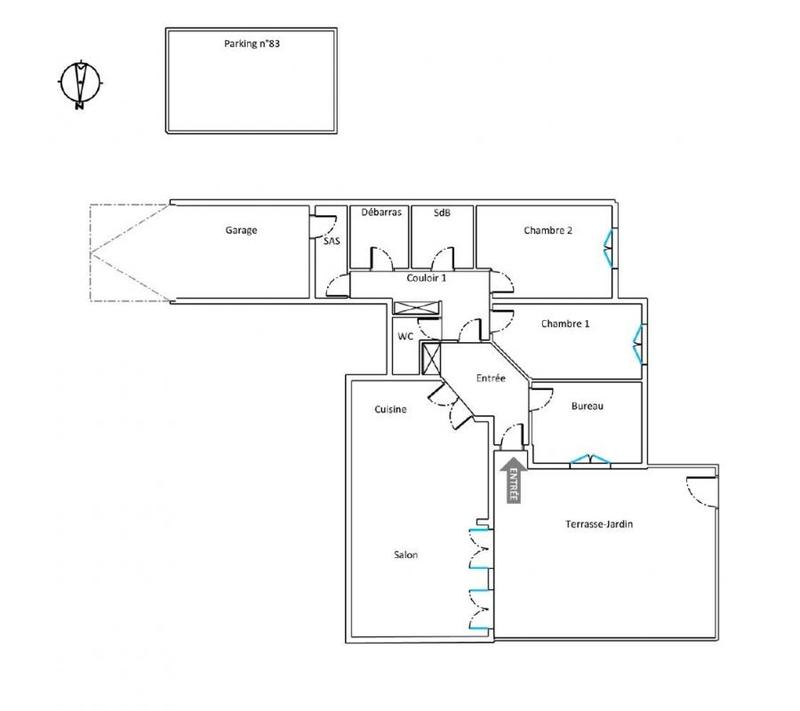 Appartement - 99 m² - 5 pièces