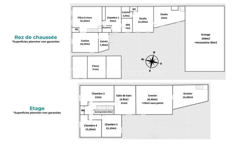 Maison traditionnelle - 226 m² - 7 pièces