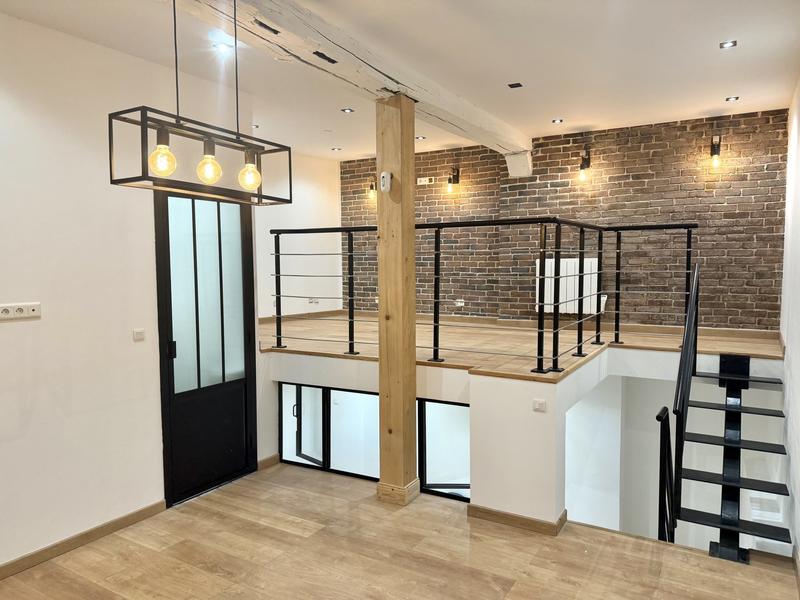 Loft - 40 m² - 2 pièces