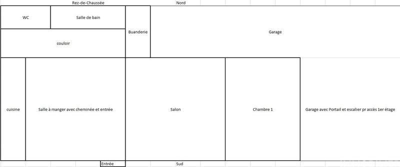 Maison de village - 98 m² - 4 pièces