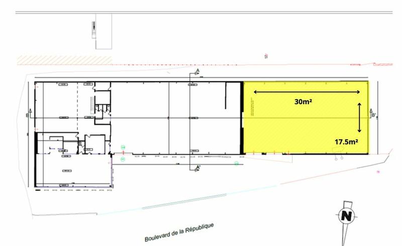 Local d'activité / Entrepôt - 525 m²