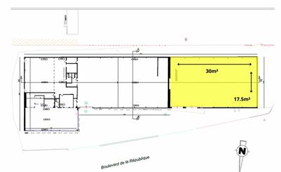 Local d'activité / Entrepôt - 525 m²
