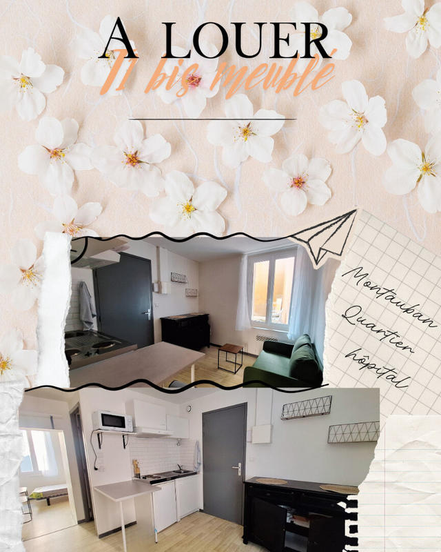 Appartement - 20 m² - 2 pièces