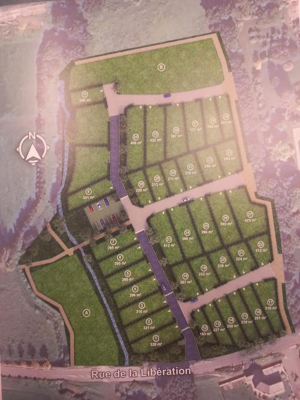 Terrain constructible - 261 m²