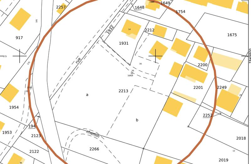 Terrain constructible - 482 m²