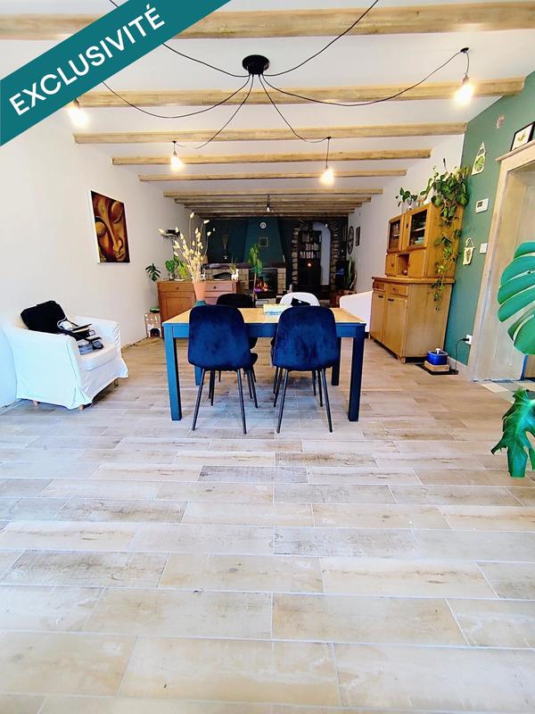 Maison - 120 m² - 3 pièces