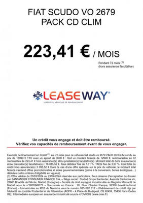 Fiat Scudo Fg 1.2 Lh1 2.0 Multijet 16v 128ch Pack Cd Clim