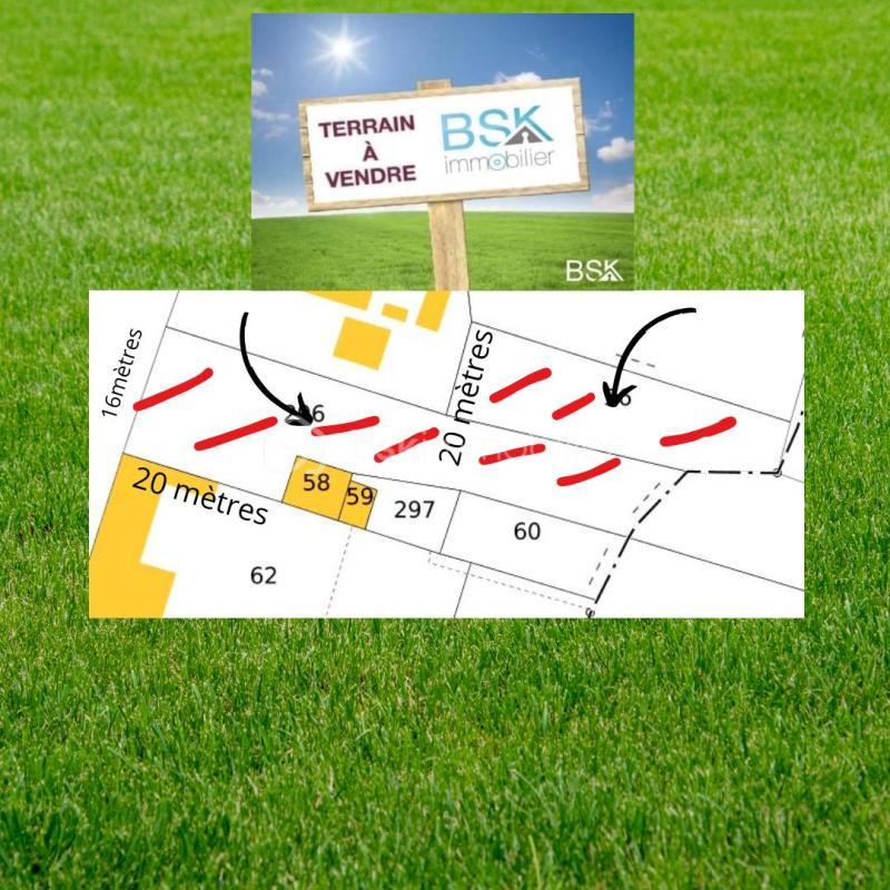 Terrain constructible - 1 177 m²