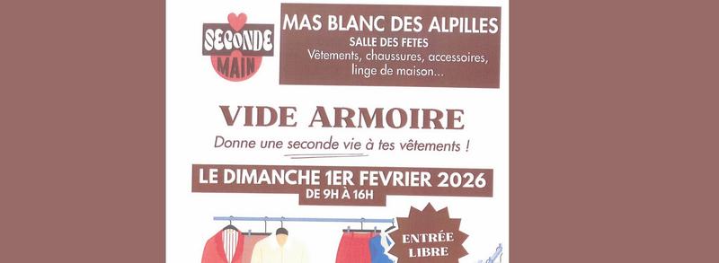 Vide armoire à Mas Blanc les Alpilles