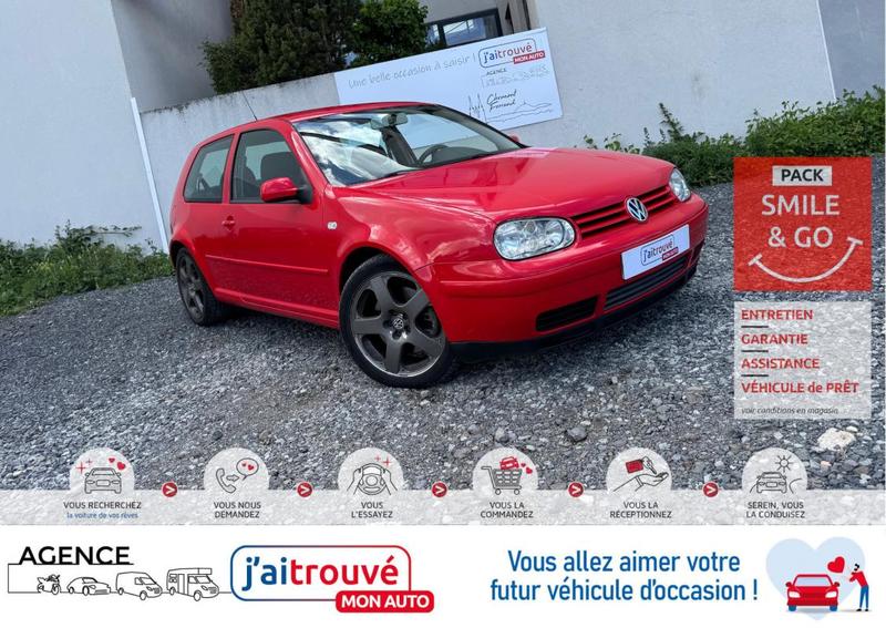 Volkswagen Golf IV 2.8 V6 4Motion 204cv *Véhicule sous Garantie 6 Mois*Moteur à chaîne*Révision et Ct Ok*Climatisation automatique*Autoradio Cd-Mp3*Abs*Esp*