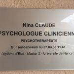 Nina Claude Psychologue clinicienne