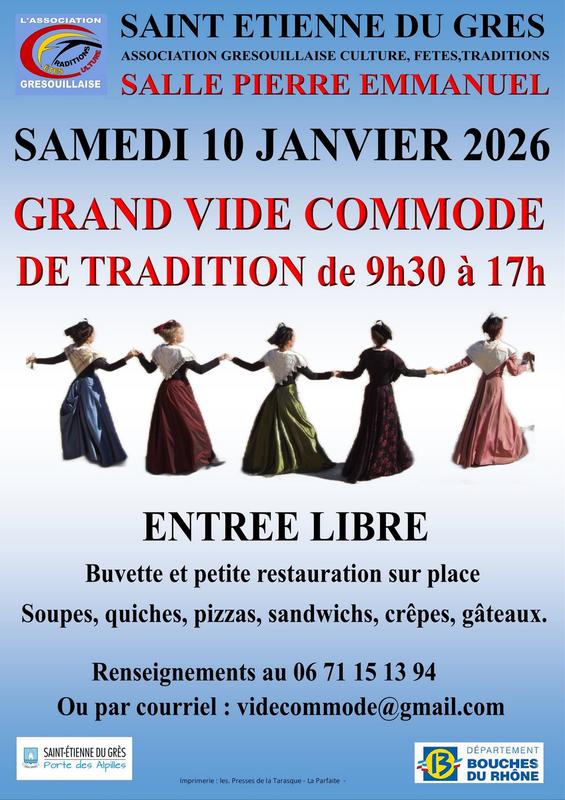 Vide Commode de Tradition