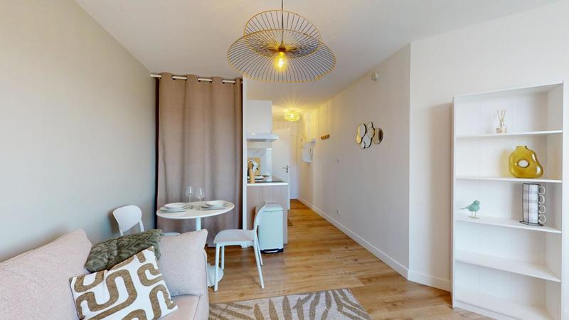 Studio - 24 m² - 2 pièces