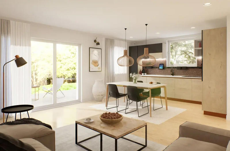 Maison - 76 m² - 4 pièces