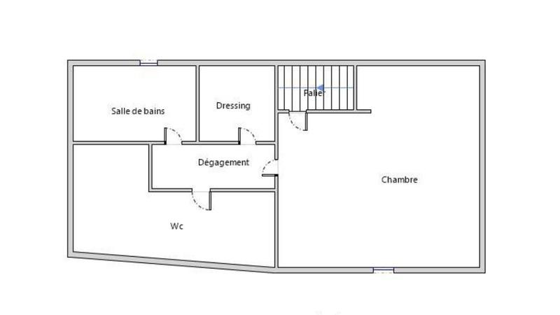 Duplex - 56 m² - 3 pièces