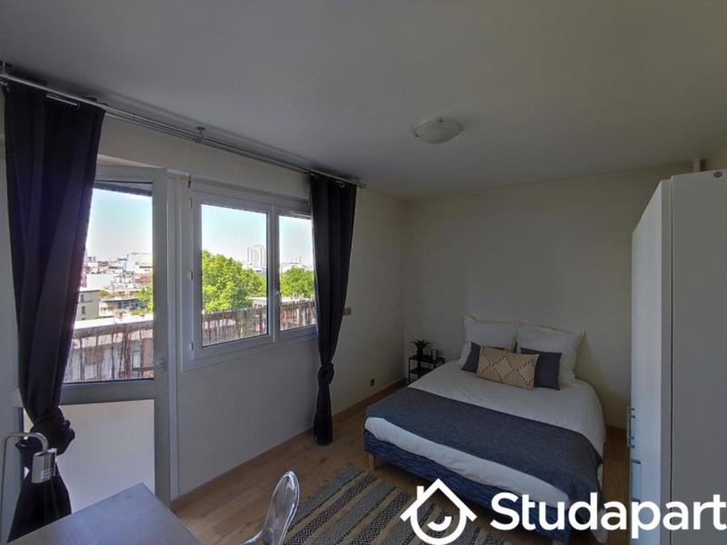 Chambre - 9 m² - 1 pièce