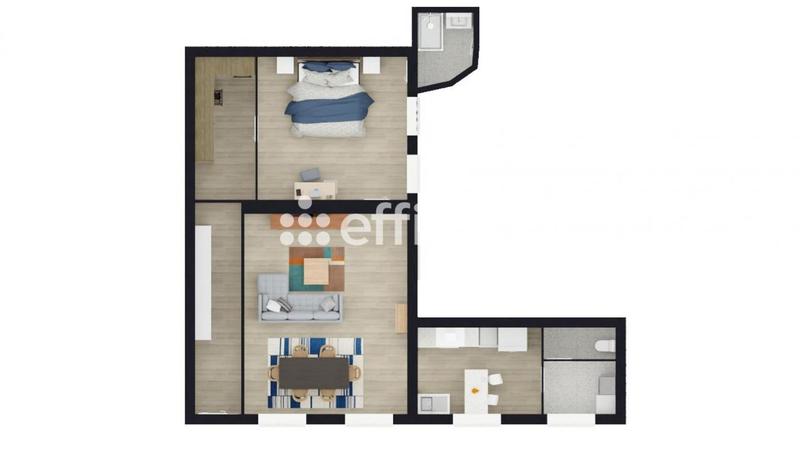 Appartement - 94 m² - 3 pièces