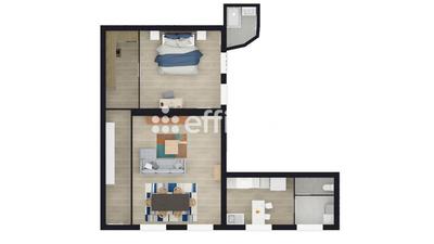 Appartement - 94 m² - 3 pièces