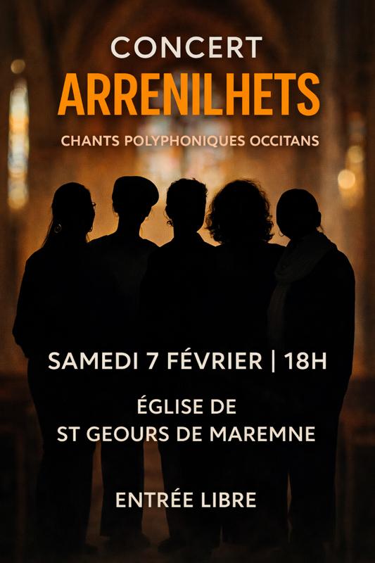 Concert chants polyphoniques Arrenilhets