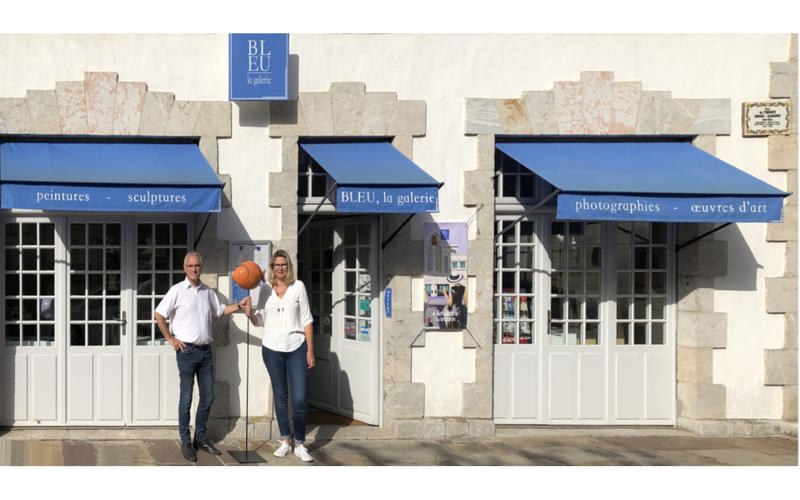 Exposition Bleu, la Galerie : Accrochage mixte