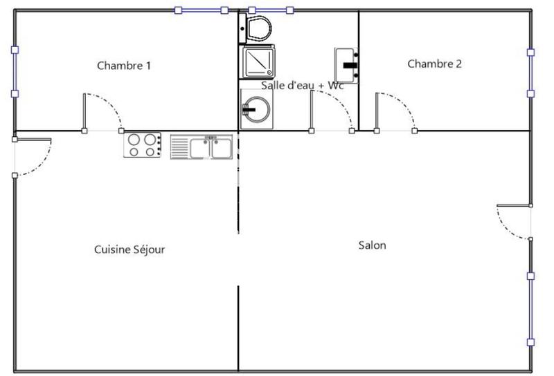 Appartement - 67 m² - 3 pièces