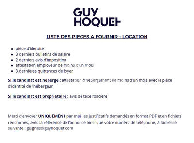 Appartement - 43 m² - 2 pièces