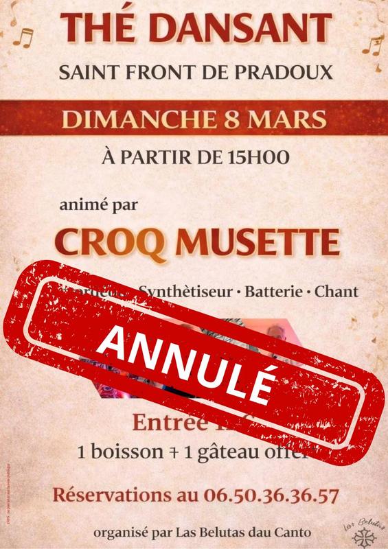 Thé Dansant - Annule