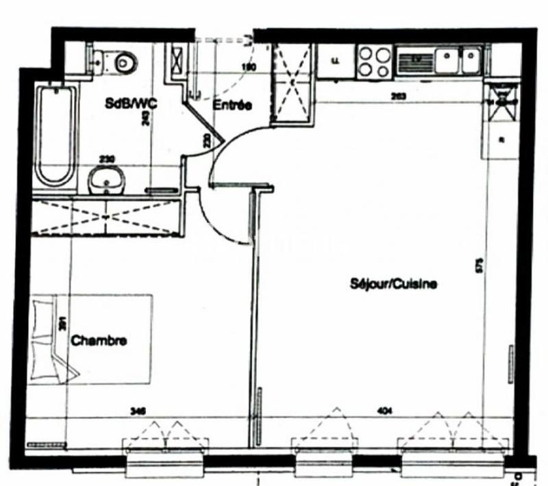 Appartement - 47 m² - 2 pièces