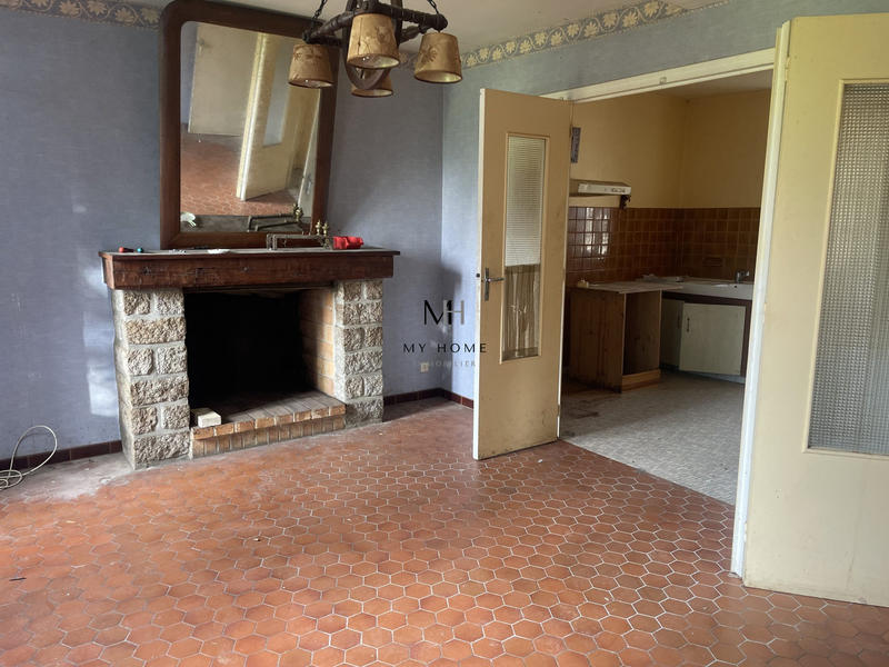 Maison ancienne - 65 m² - 3 pièces